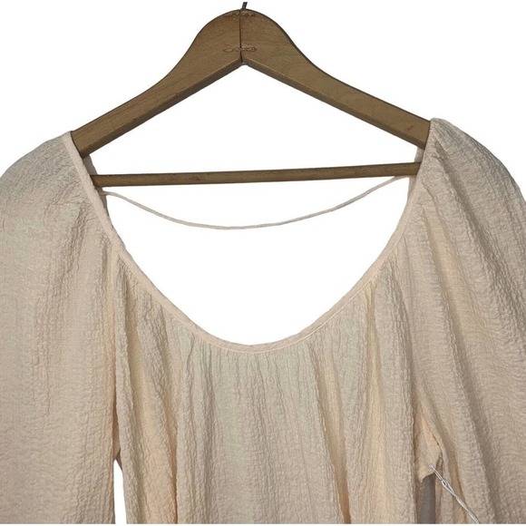 Reformation Milana Maxi Dress Womens Size 6 Blush Textured Gauze $248 NWT - Picture 7 of 16